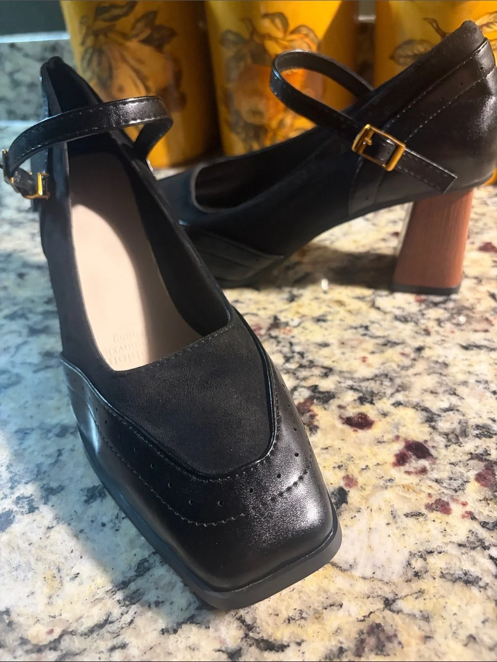 FRENCH CHIC♦️SQAURE TOE FASHION PUMP